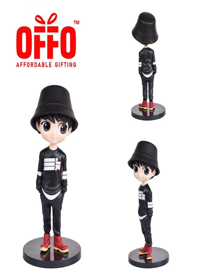 Offo|| BTS Action Figure - Jungkook [17cm] | Compact & Durable PVC Figurine for Home Decor, Office Desk, Car Dashboard | Perfect BTS Army Gift for Fans, Collectors, Teens & K-Pop Enthusiasts - Image 5